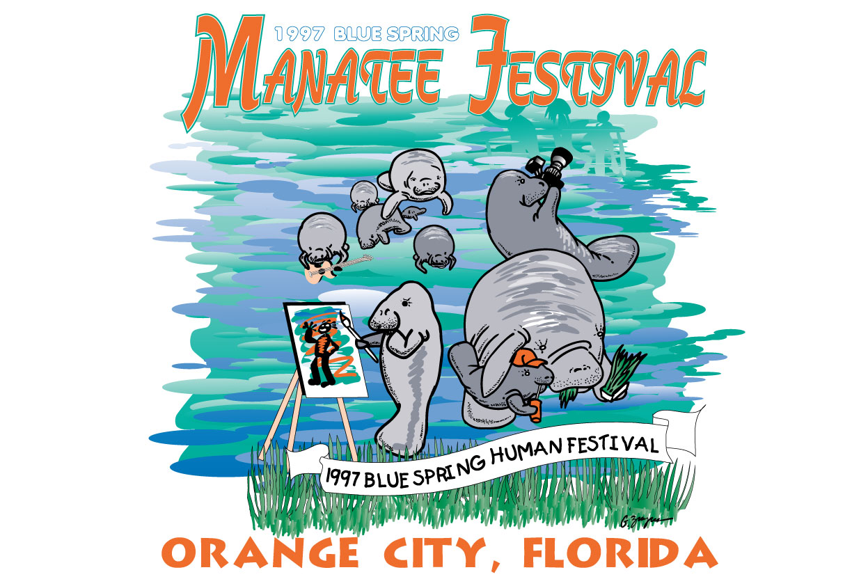 orange city manatee festival